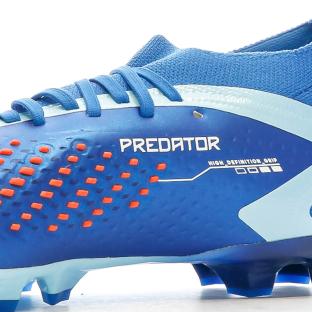 Chaussures de foot Bleues Homme Adidas Predator Accuracy.2 MG vue 0