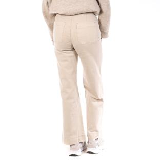 Jean Beige Femme Oraije Victorine vue 2