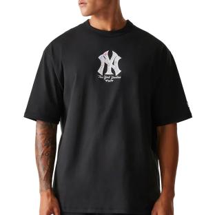 Camiseta New Era Mlb Negra Hombre ver 0