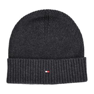 Bonnet Gris Homme Tommy Hilfiger Pima vue 0