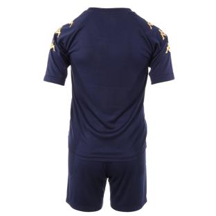 Ensemble de Football Bleu/Marine Garçon Kappa Marcelo vue 2