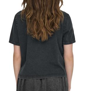 T-shirt Noir Femme JDY Elina vue 2