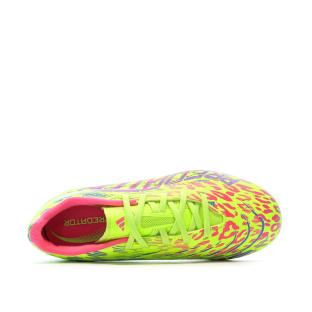 Gelbe Adidas Predator League FG/MG Fußballschuhe für Kinder Ansicht 0