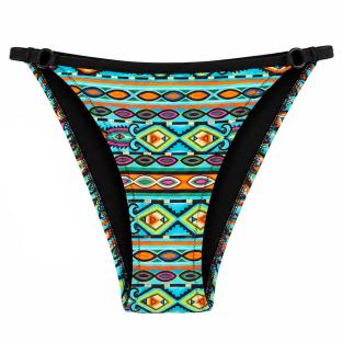Bas De Maillot de Bain Turquoise/Noir Grain de Sable Kim vue 0