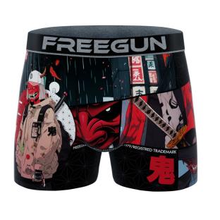 Boxer Noir/Rouge Garçon Freegun Japon vue 0