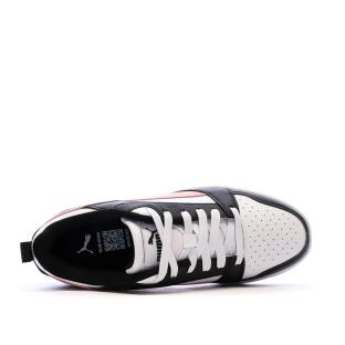 Baskets Blanc/Rose Femme Puma Rebound V6 Low vue 0
