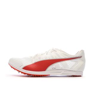 Baskets Blanches/Rouges Homme Puma Evospeed pas cher