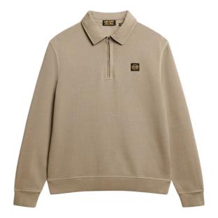 Sweat Beige Homme Superdry Contrast vue 0