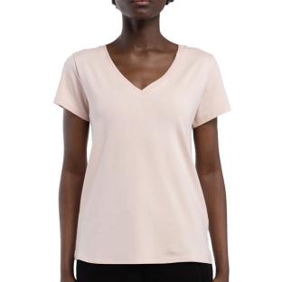 T-shirt Rose Femme Teddy Smith Mia pas cher