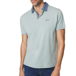 Polo Vert Homme TBS ARSON pas cher