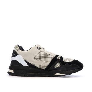 Baskets Noir/Beige Homme Le Coq Sportif Lcs R1000 Ripstop vue 2