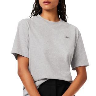 T-Shirt Gris Femme Lacoste T-shirt Relaxed Fit vue 0