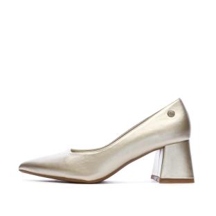 Zapatos de tacón dorados para mujer Refresh 175078 ver 0