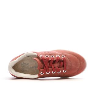Chaussures Rouge en cuir Femme TBS Brandy vue 4