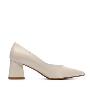 Zapatos de salón beige para mujer Refresh 175078 ver 0