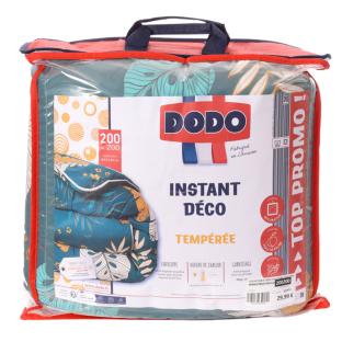 Couette Bleu/Jaune Dodo Instant Déco 200x200 pas cher