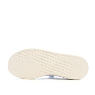 Baskets Blanches Garçon Adidas Advantage Cf C vue 0