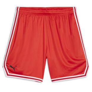 Short de Basketball Rouge Homme Puma Hoops Team Game Short vue 0