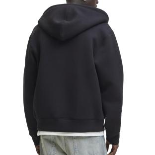Sweat Zippé Noir Homme Jack & Jones Cover Scuba vue 0