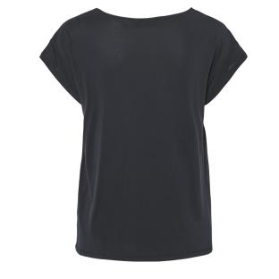 T-Shirt Noir Femme Pieces Kamala vue 2