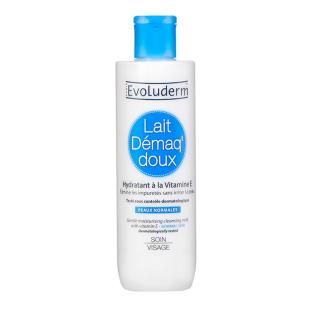 Lait Démaquillant Doux Hydratant Evoluderm Peaux Normales 250ml pas cher