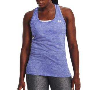 Débardeur Bleu Femme Under Armour Tech Tank Twist pas cher