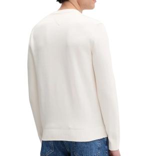 Weißer Herrenpullover von Tommy Hilfiger, Tjm Slim Ess Ansicht 0