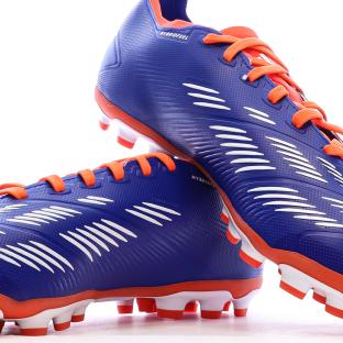 Zapatillas de fútbol azules para hombre Adidas Predator League 2G/3G AG ver 0