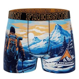Boxer Noir/Bleu Homme Freegun Trek vue 0