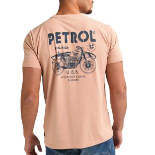 T-shirt Orange Homme Petrol Industries TSR125-9999 vue 2