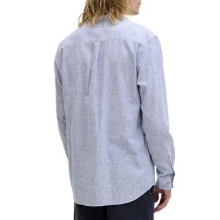 Chemise Bleu/Blanche Homme Jack & Jones Jjesummer vue 0