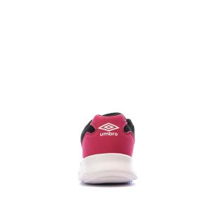 Baskets Noir/Rose Femme Umbro Nateo vue 3