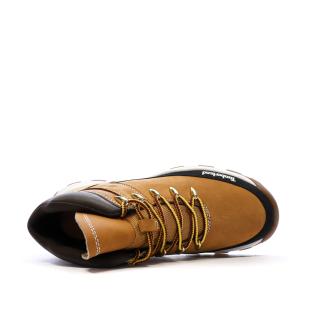 Baskets Camel Garçon Junior Timberland Brooklyn Euro vue 4