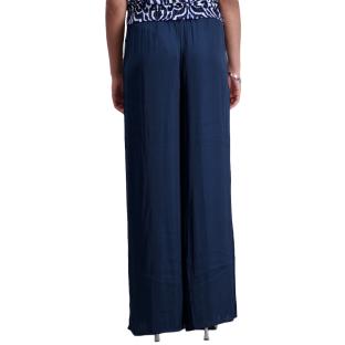 Pantalon fluide/toile Marine Morgan PWENDA vue 0