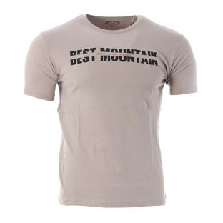 T-shirt Gris Homme Best Mountain TS03 pas cher