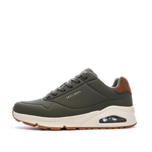 Baskets Grises Homme Skechers Uno pas cher