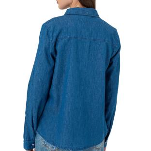 Blaues Damenhemd von Pieces Ceris Ansicht 0