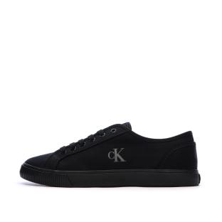 Baskets Noires Homme Calvin Klein Jeans Ess Vulc Low pas cher