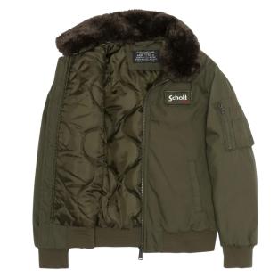 Blouson Kaki Homme Schott AIRTOP vue 0