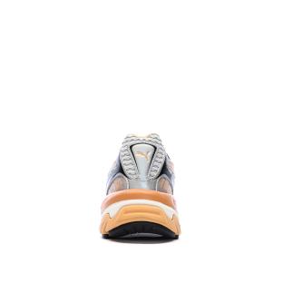 Baskets Grise/Orange Homme Puma Velophasis Phased vue 3