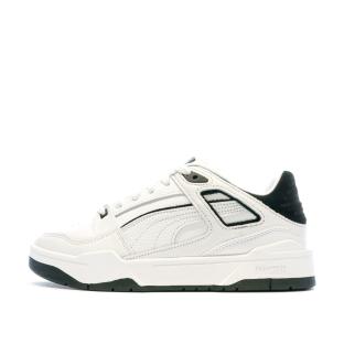 Baskets Blanches/Noires Homme Puma Slips tream pas cher