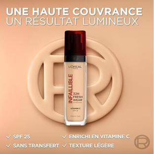 Fond de teint L'Oréal Paris Infaillible 32H Fresh Wear Teinte 120 vue 0