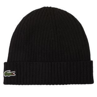 Bonnet Noir Homme Lacoste hjm vue 0