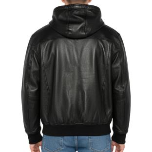 Blousons Noir Homme Schott Cuir LCHOOD vue 0