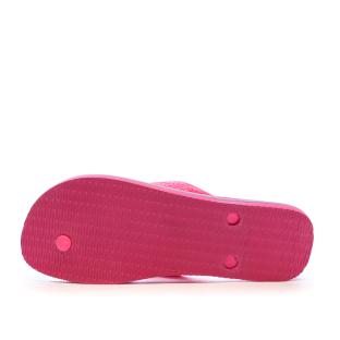Tongs Rose Femme Havaianas Brasil Logo Neon Infra vue 0