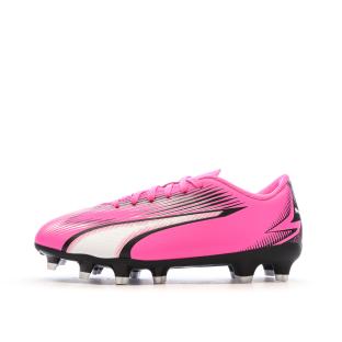 Chaussures de football Rose Garçon/Fille Puma Ultra Play 01 pas cher