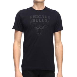 T-Shirt noir homme New Era Team Logo Chicago Bulls pas cher