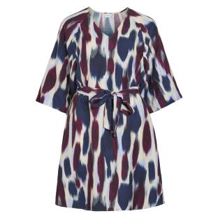 Robe Marine/Bordeaux Femme Vila Virano vue 0