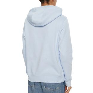 Sweat à capuche Bleu Clair Femme Tommy Jeans Flag vue 2