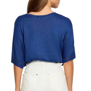 Pull Bleu électrique Femme Morgan MCHRIS vue 0